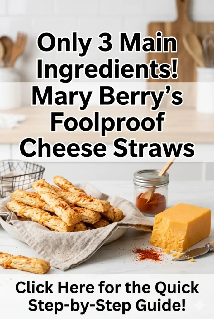 Mary Berry Cheese Straws Recipe
